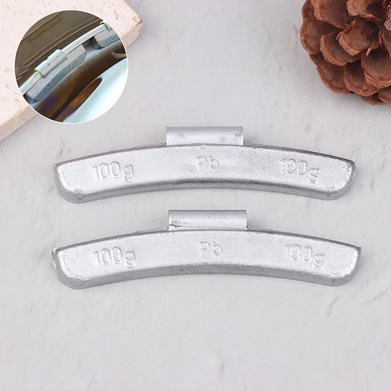 1/2Pcs 10cm High Quality 100g Balancer Calibration Block Balance Machine Self-calibration Repair Tool Wheel Balance Weights