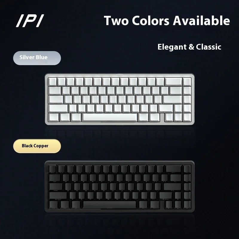 คีย์บอร์ด Ipi Rain65 M Pro II แกนแม่เหล็ก ผลิตจากอะลูมิเนียมอัลลอยด์ พร้อมไฟแบ็คไลท์ ปุ่มกด PBT สลักด้านข้าง และความแม่นยำระดับ RT0.01