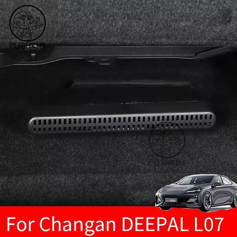 

For Changan DEEPAL L07 2024 2025 2026 Accessories Brand New ABS Car Air Vent Cover Under Seat Air Conditioner Duct Outlet Covers