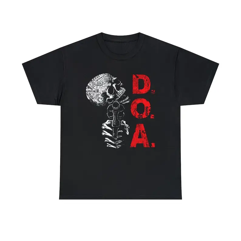 Doa T Shirt Adolescents Fear Gang Green Mdc Reagan Youth Angry Samoans Brigade Gbh Zero Boys Cotton T-Shirt