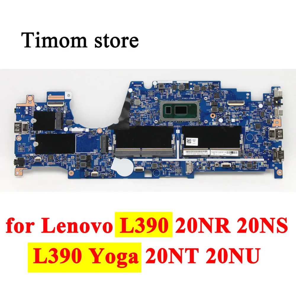 

i7-8565U i5-8365U 8265U i3-8145U UMA MB for Lenovo L390 20NR 20NS ThinkPad L390 Yoga 20NT 20NU Tested Orignal Laptop Motherboard