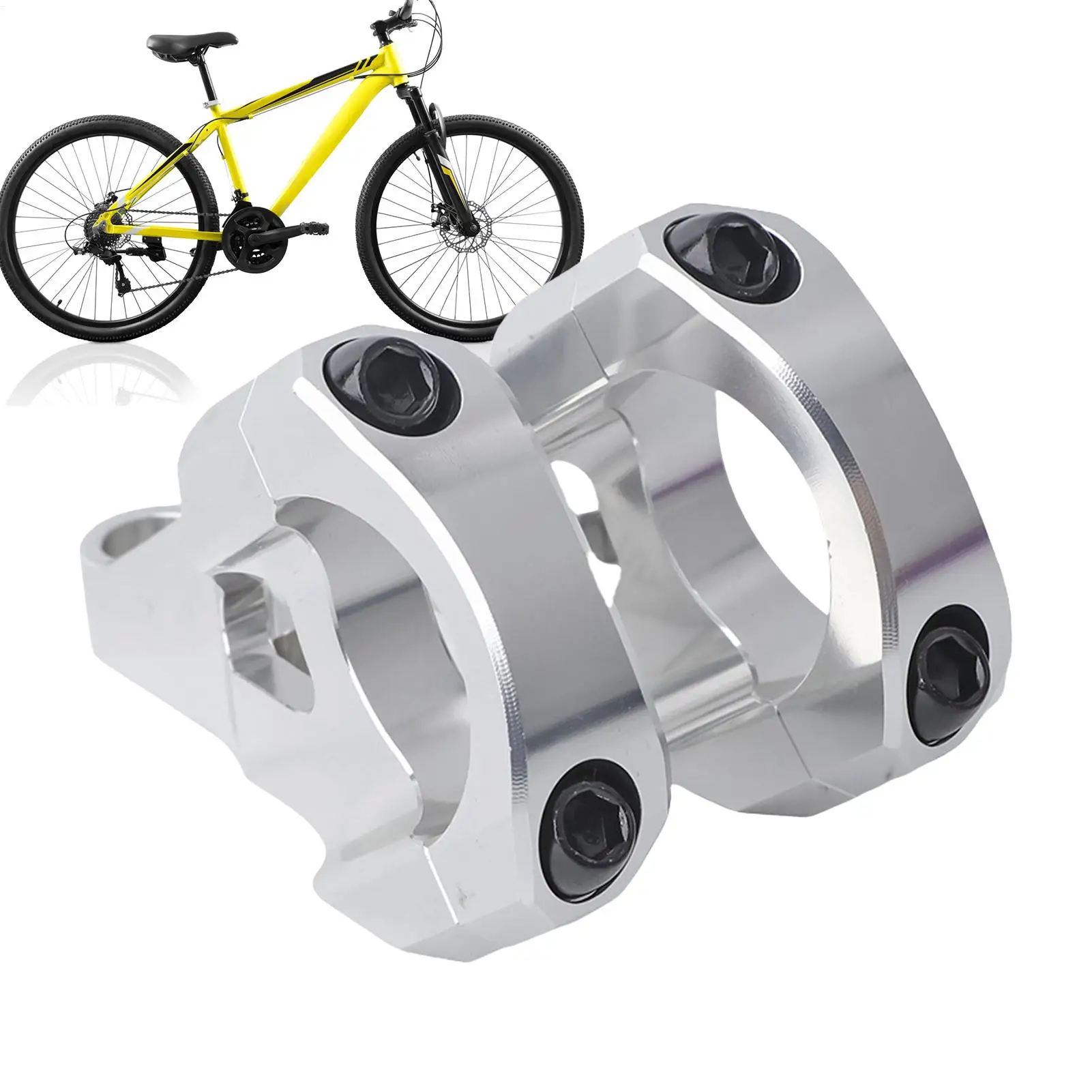 

Lightweight Split Direct Mount Stem Alloy Precision Control Bicycle Stem for Downhill Trail Riding, Forest Trail Modification