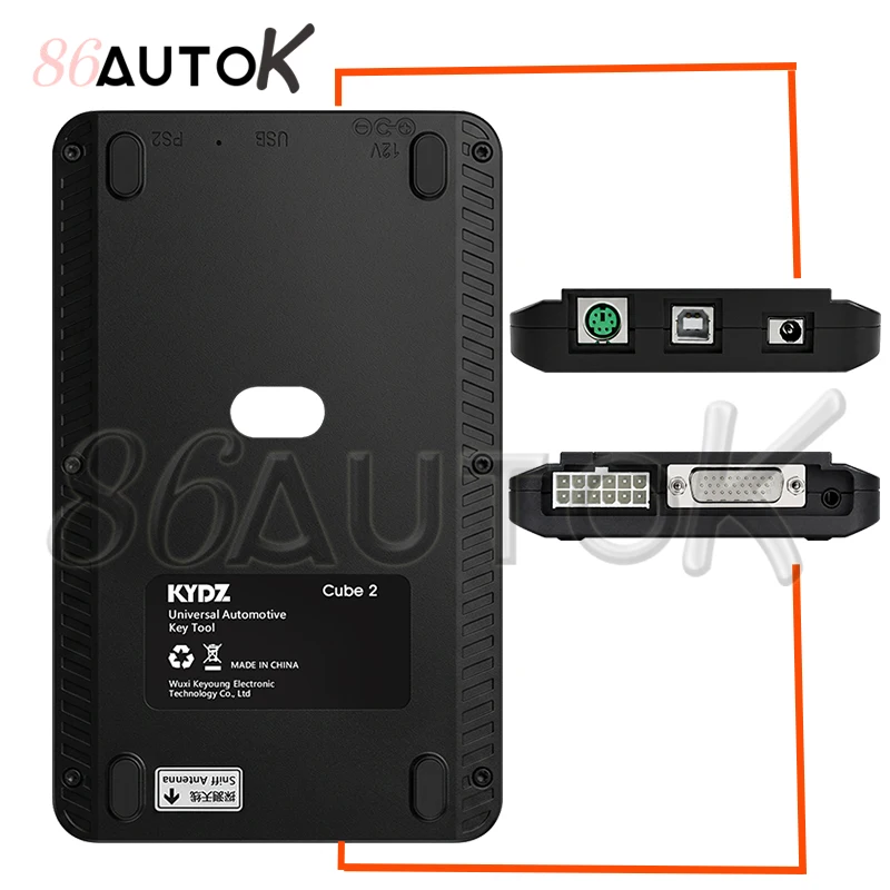 KYDZ CUBE 2 Car Remote Key Tool Programmer Generation Identify Read Copy Chip Current PKE Detection For 46 4D 4C 48 Clone Device