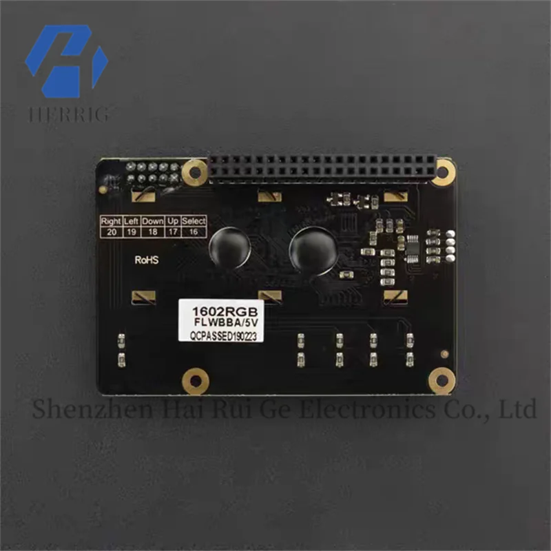 Raspberry Pi RGB LCD1602 Tastenerweiterungsplatine Farbbasis Brandneues Original