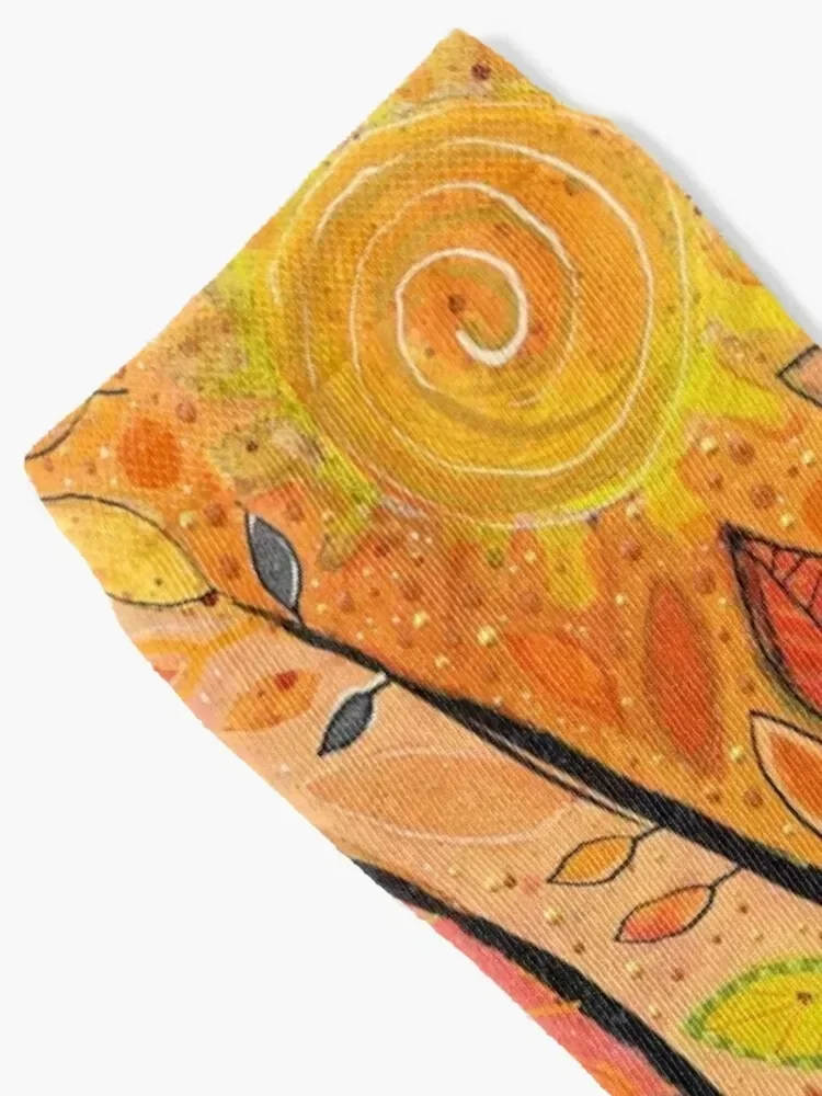 Looking At The Sky Socks Golf Crossfit أحذية الهالوين للرجال جوارب نسائية #2