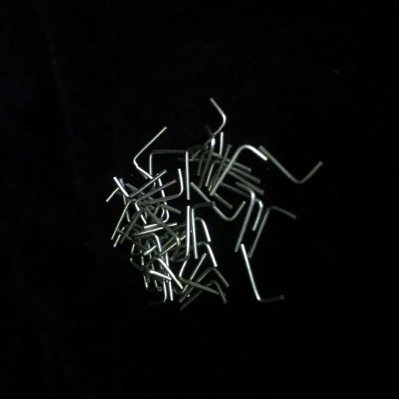 Microfluidic Steel Needle, 304 Stainless Steel Capillary Tube, Right Angle L Bent Needle, Lab Consumable Pin