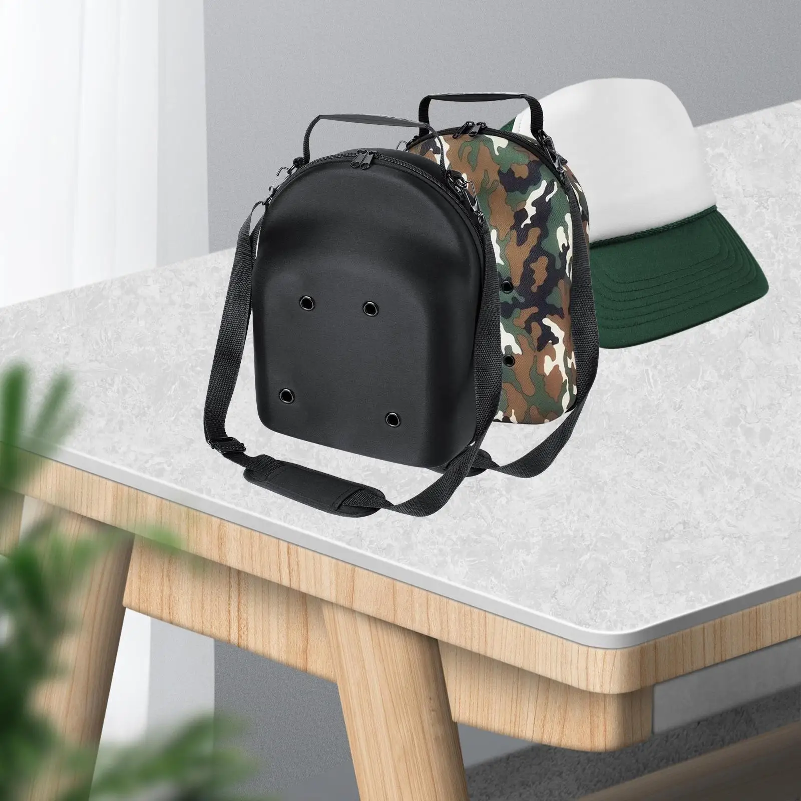 

Hard Hat Case Dustproof Organizer Hat Carrier Case for Outdoor Camping Home