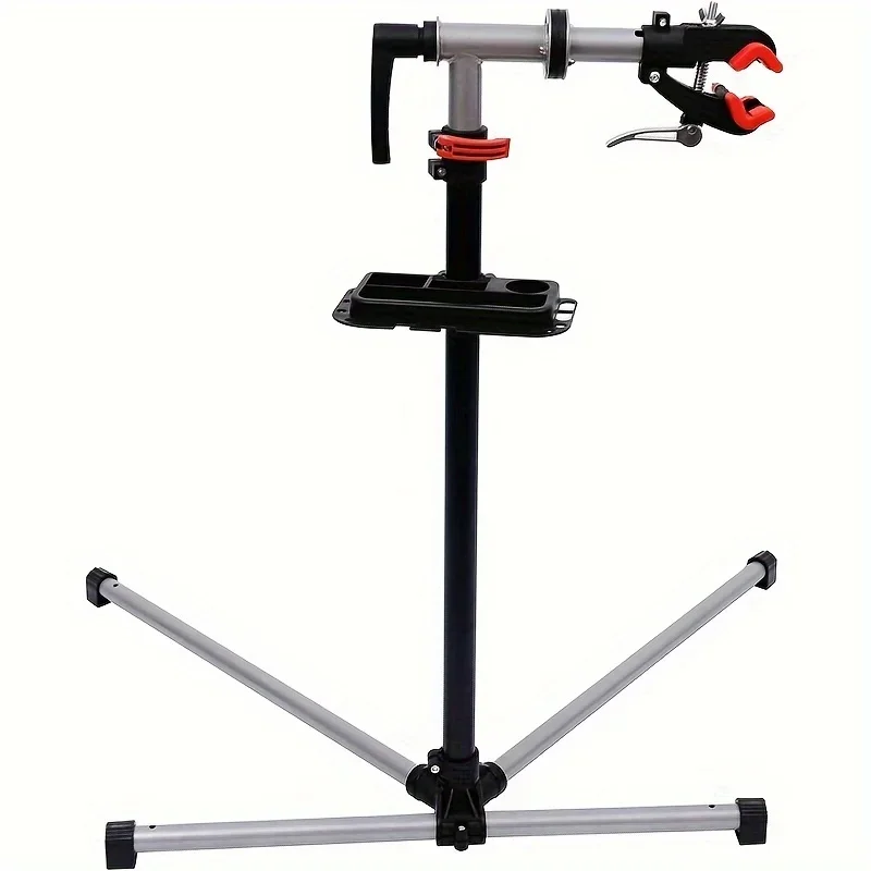 

Bike Repair Stand Bike Stand for Maintenance Height Adjustable Bicycle Workshop Stand with Tool Tray for Road & Mountain Bikes