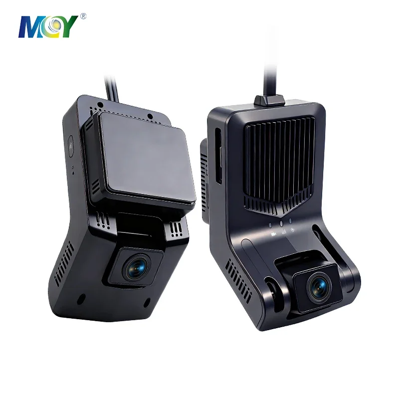 2026 New MCY DC 9-36V Dual Lens Video Recorder Car Black Box ADAS DSM 4G AI Dashcam Dash Camera For Truck Bus RV Fleet Managemen