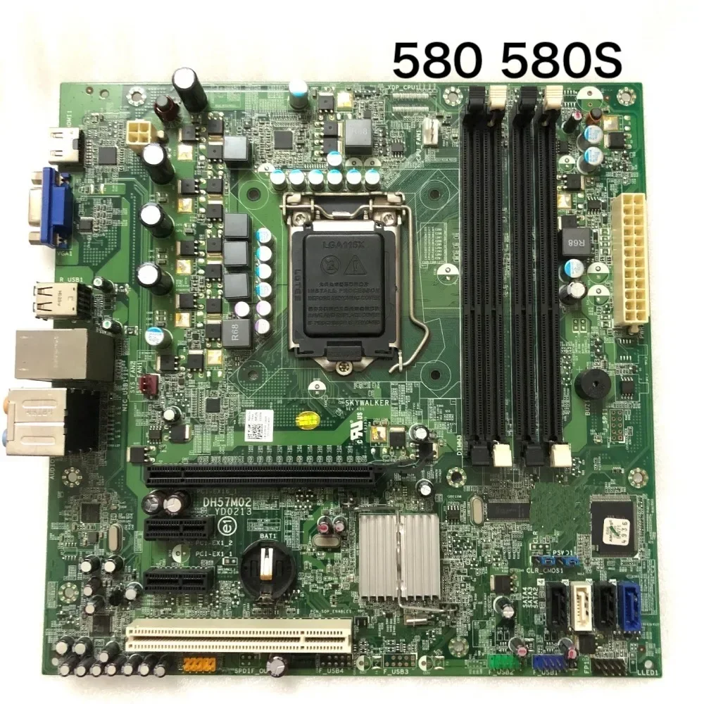 

For Dell Inspiron 580 580S Desktop Motherboard DH57M02 CN-0C2KJT 0C2KJT C2KJT Mainboard 100% Tested OK Fully Work Free Shipping