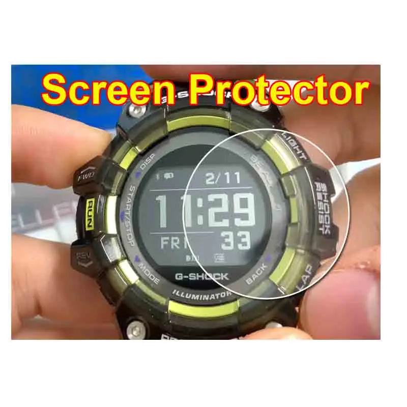 2PCS/3pc Suitable for GBD-800 GBD-H1000 GPR-B1000 GSW-H1000 GPW-1000 GPW-2000 GD-100 GD-120 GBD-100 round watch screen protector