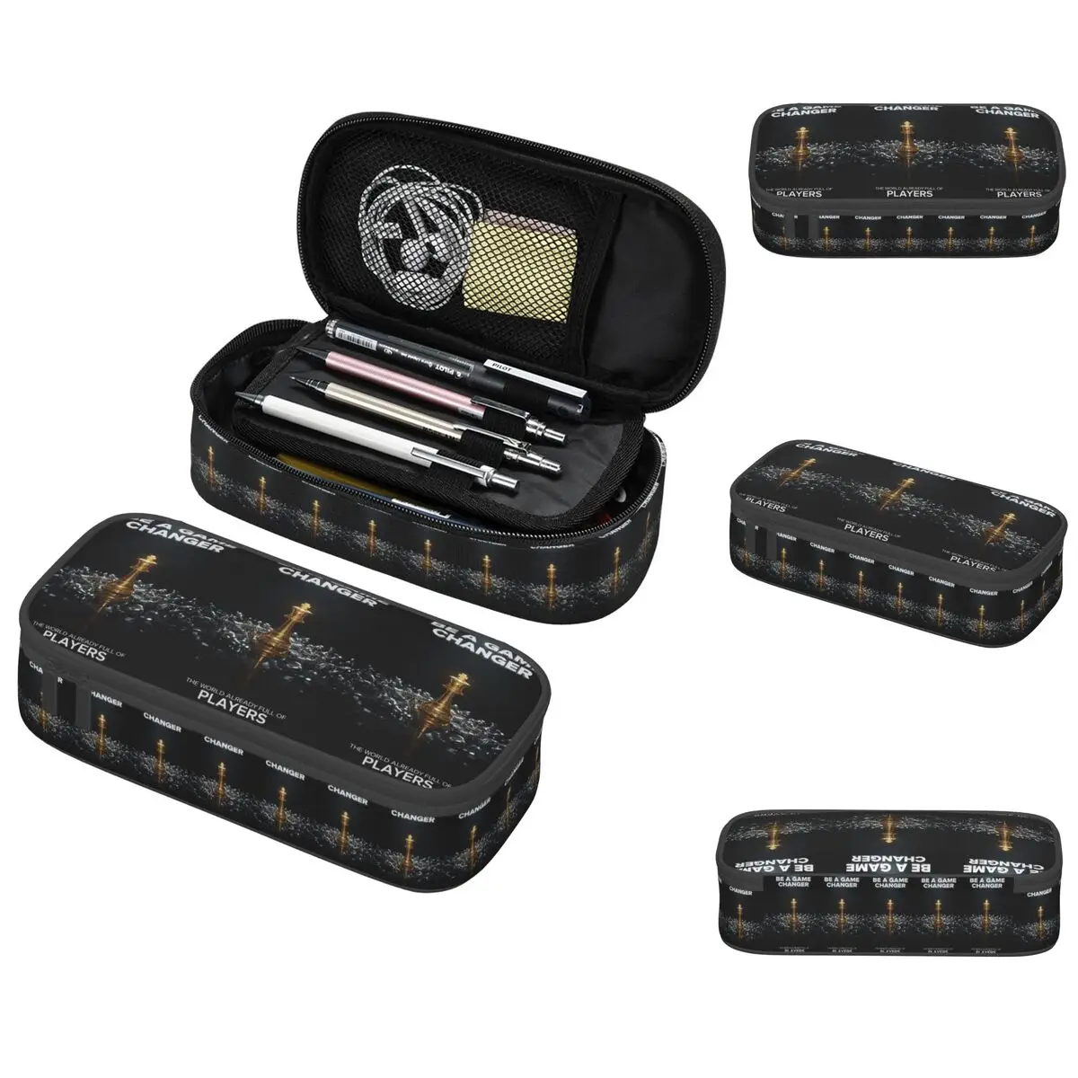 

Game Changer Ambition Pencil Case for Kids School Pen Box Pencil Bag Stationery Supplies Pen Holder Bag