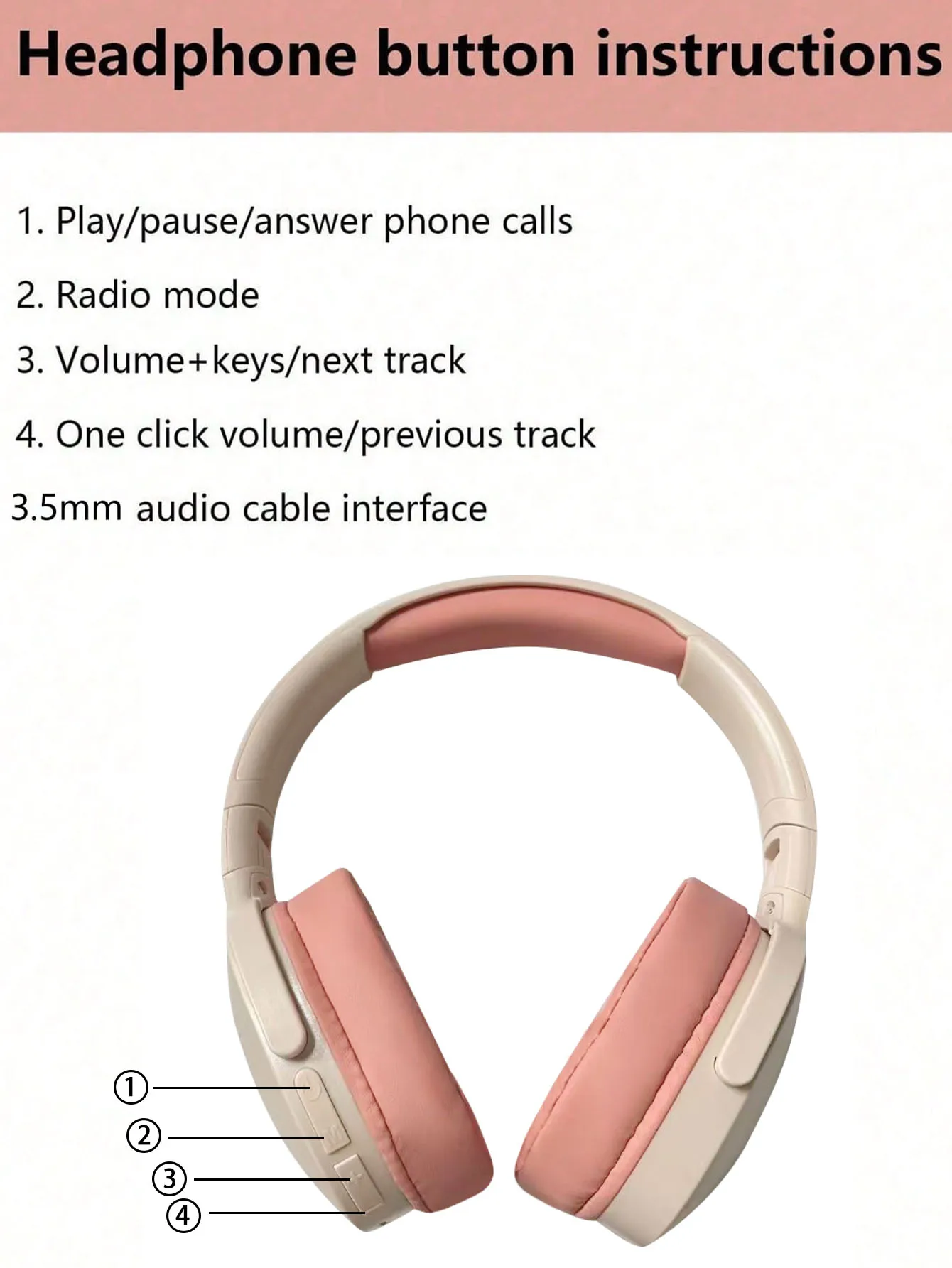 Wireless headset, Jerry 5.3, long battery life, computer/ipad/cell phone universal, listen to songs/gaming game wireless headset