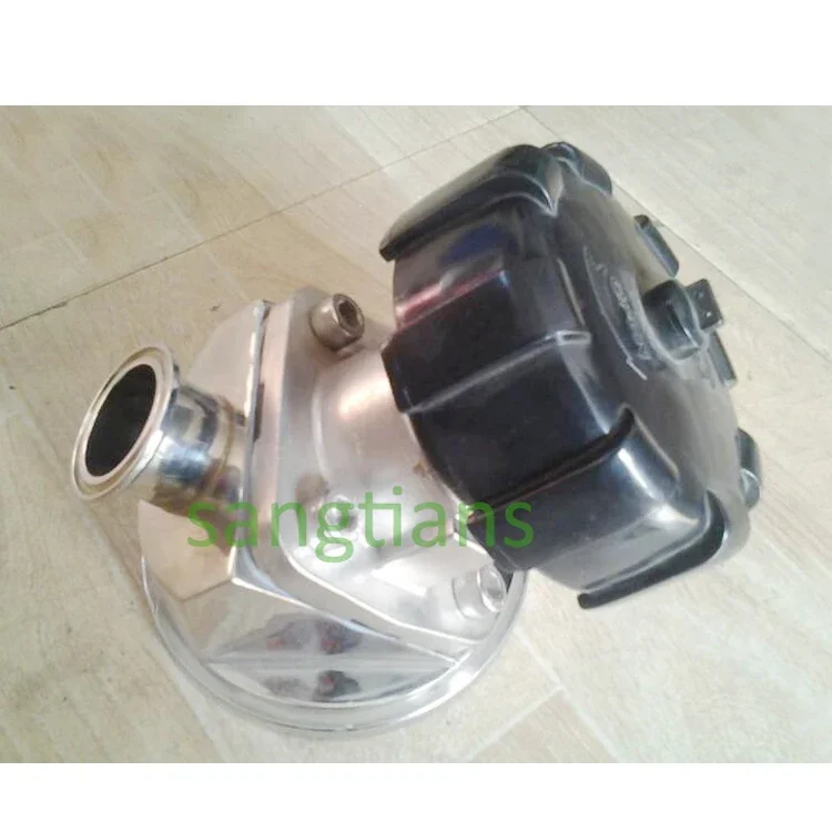 Sus304/sus316l Sanitary Tank Bottom Diaphragm Valve Manual CE ISO9001 Certified 1/2