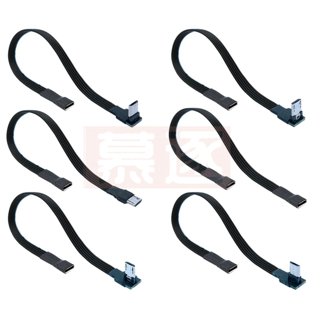 Kết Nối Đầy Đủ 5Pin Micro USB Nam Đến Nữ USB 2.0 Ngắn Dữ Liệu Sạc OTG Chuyển Đổi Cáp Mở Rộng Bộ 10Cm 20Cm