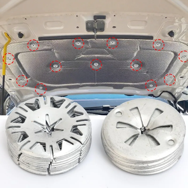 Car Chassis Chassis Exhaust Pipe Heat Shield Acoustic Plate Heat Shield Gasket Accessory Repair Kit Car Heat Shield Gasket