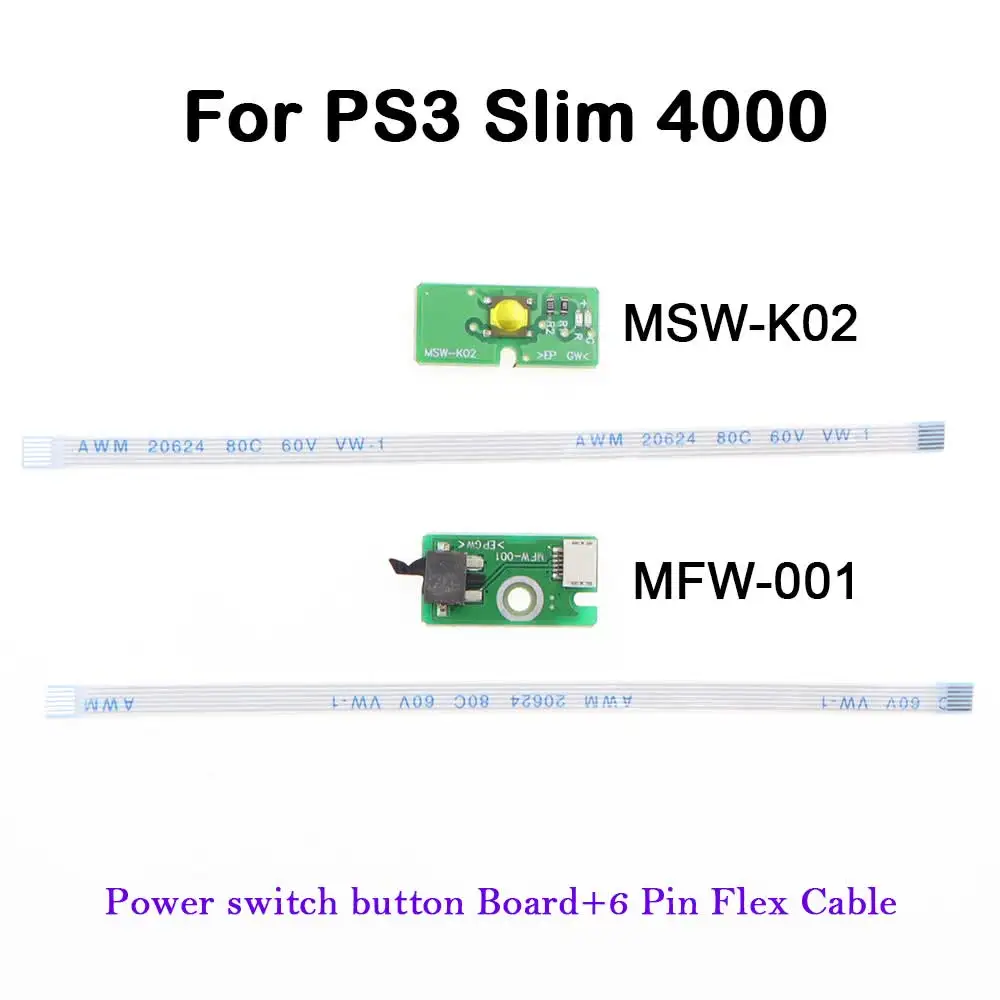 For PS3 4000 CECH 4000 Super Slim Power Button On OFF Switch Board