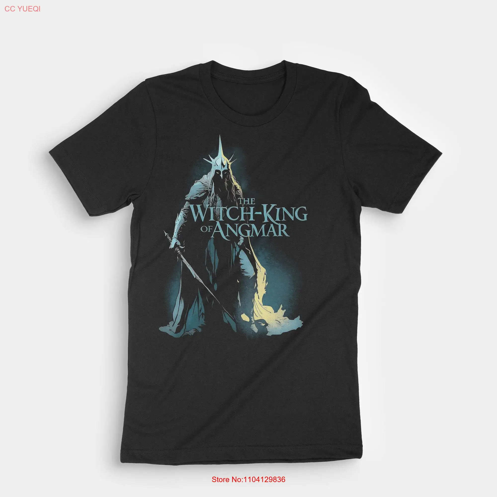 The Witch King of Angmar T Shirt long or short sleeves