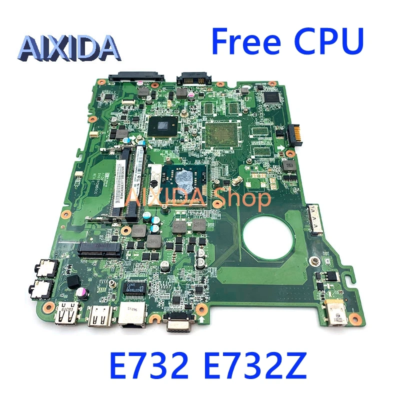 

AIXIDA MBNCA06001 MB.NCA06.001 DA0ZRCMB6C0 Main board For Acer Emachines E732 E732Z Laptop Motherboard HM55 UMA DDR3 free CPU