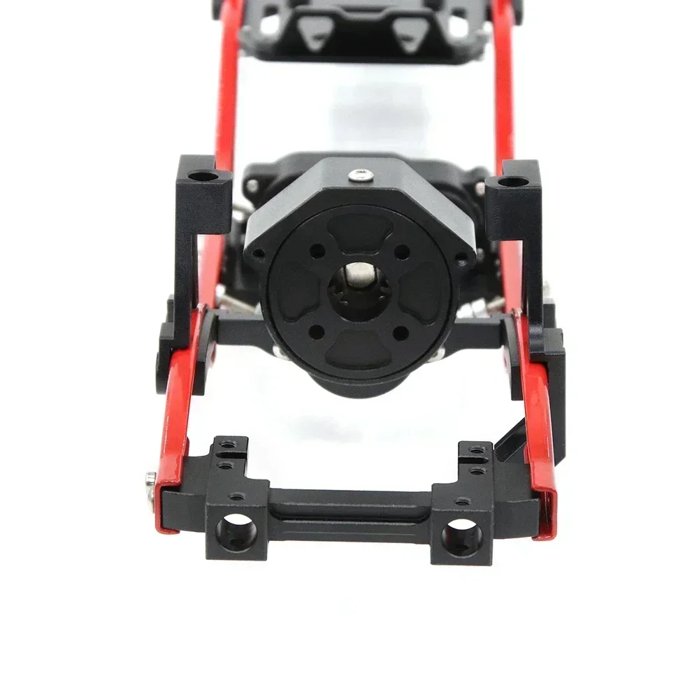 RC محوري SCX10 إطار الهيكل المعدني 313 مللي متر قاعدة عجلات مع علبة التروس الأمامية ل 1/10 JE EP WRANGLER هيكل الجسم #5