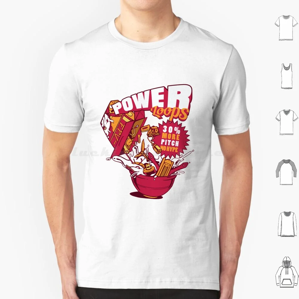 Power Loops Drone Pilot T Shirt Cotton Men Women DIY Print Drone Dji Fpv Aerial Pilot Quadcopter Drones Mavic Phantom Uav Fly