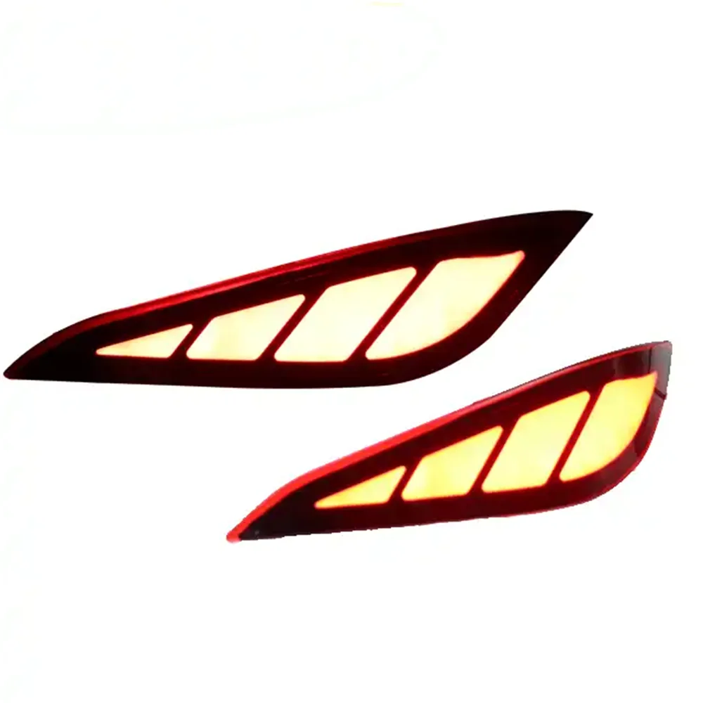 For Toyota Rush 2018 2019 Reflector Multi-functions Rear Tail Light LED Rear Bumper Light Auto Brake Light