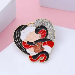 2023 Hot Good the Omens Same Enamel Pin High Quality Exquisite Garden of Eden Devils and Angels Lapel Badge Brooch Wholesale