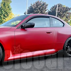 oiomotors High Quality TRE Style Pre-preg Dry Carbon Side Skirts for BMW G87 M2