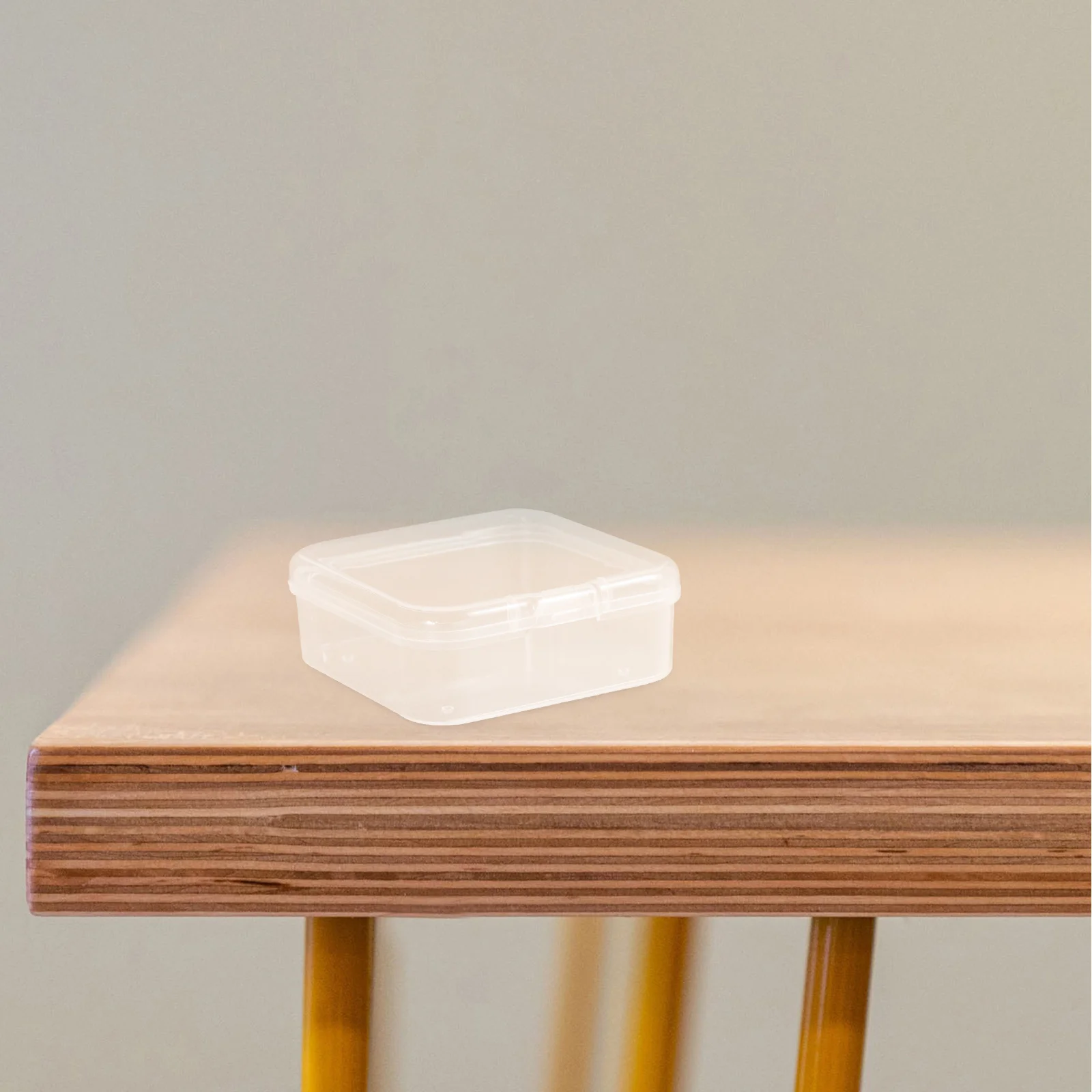 

Large Portable Transparent Storage Box Handheld Organizer for Photo Stickers Stamps Seed Crafts Plastic Case Keeper