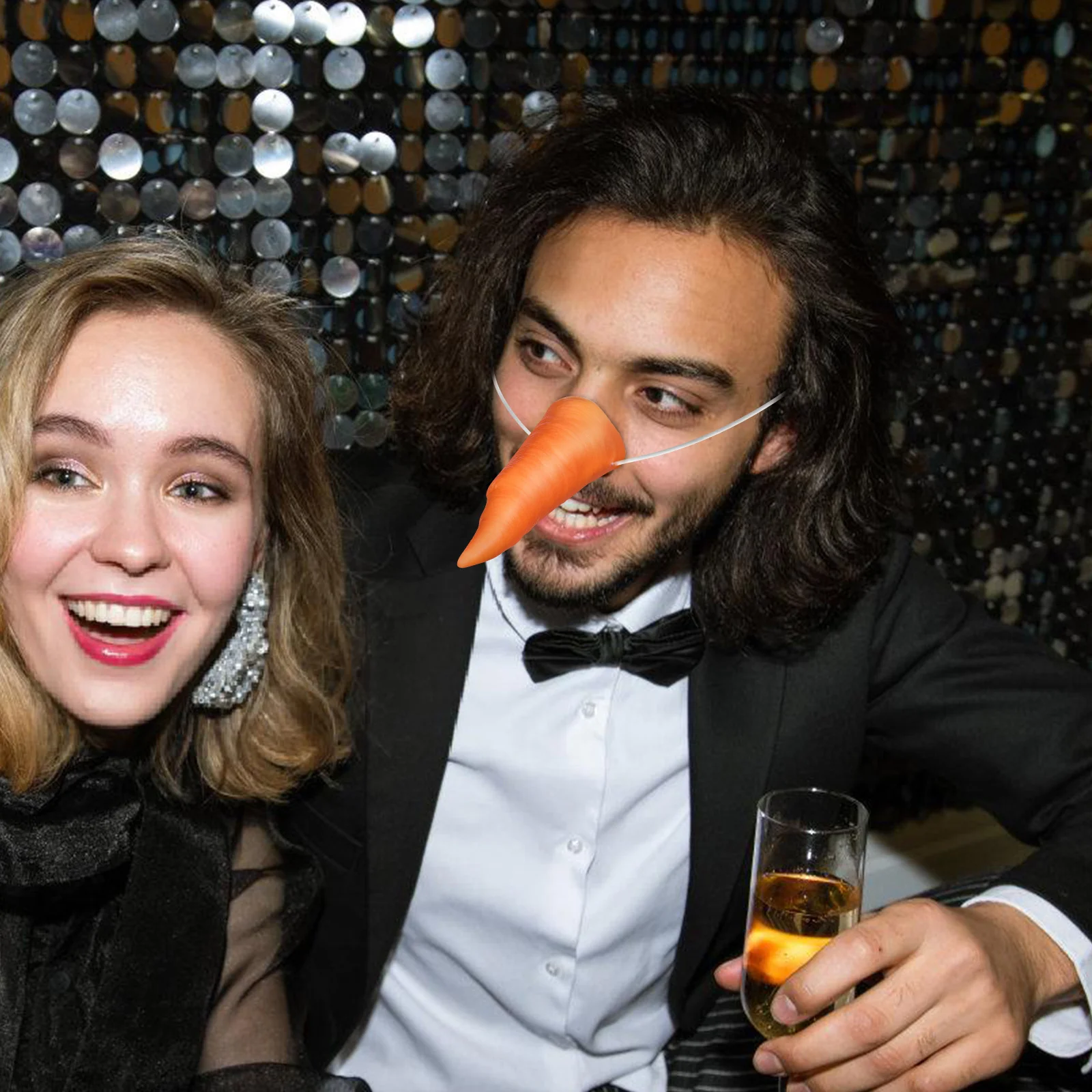 

Carrot Nose Prop Small Lightweight Party Accessory For Snowman Costume Carnival Cosplay Winter Event Diy Craft Supply