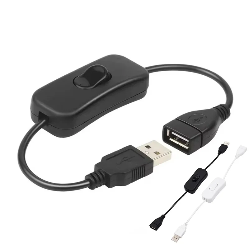 USB 5V 303 LED Switch USB Cable Switch Cable ON OFF Power Device Tool Switch Cable Extension Cable/Extension Switch Male Female