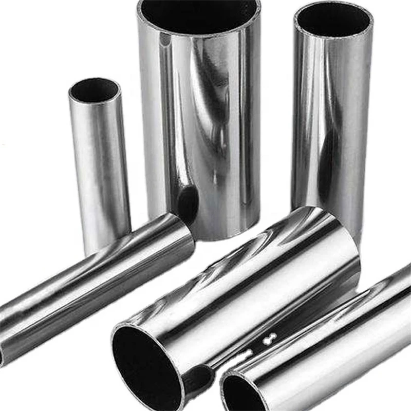 

304 Stainless Steel Hollow Round Pipe Seamless Straight Tube 8-42mm OD 1-3mm Wall Thickness