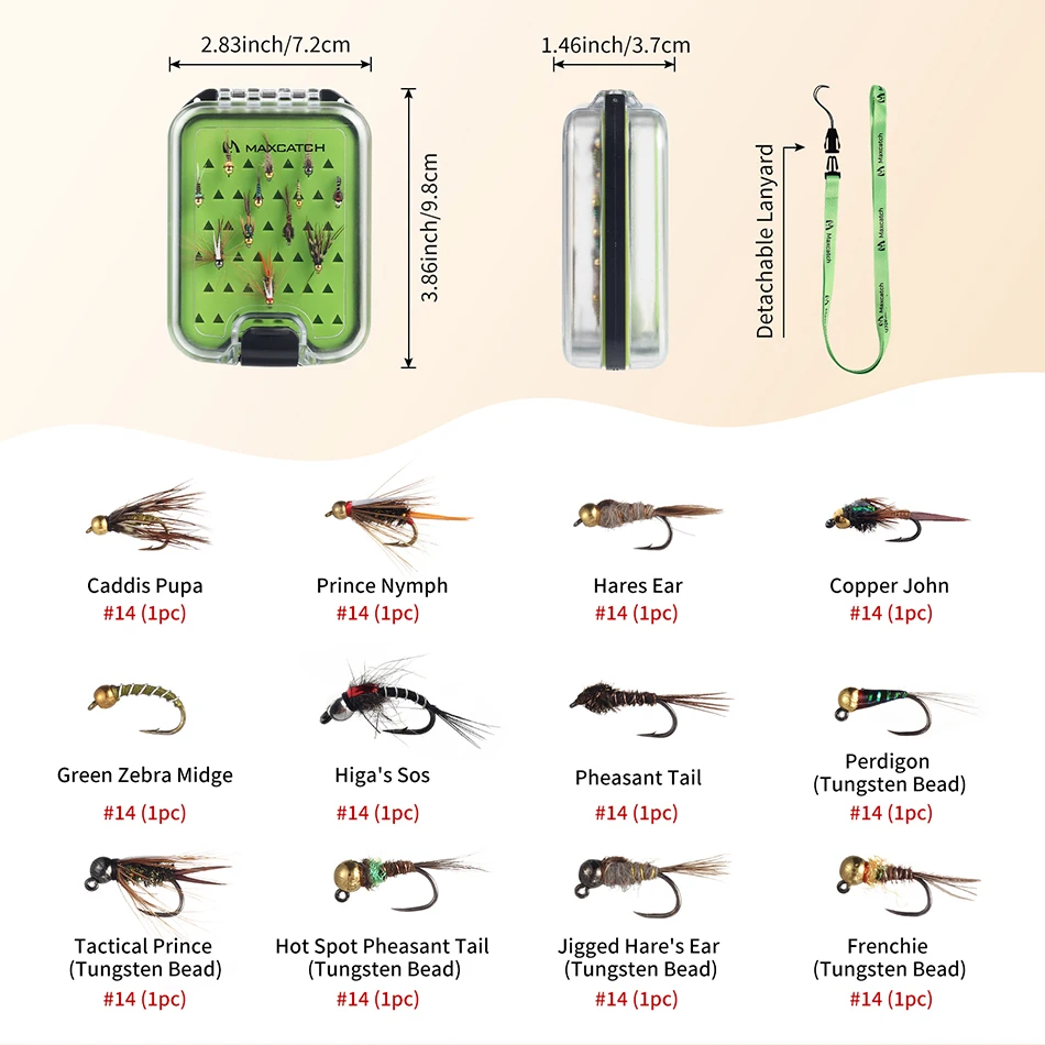 Caña de mosca Maximumcatch InTouch Nymph con carrete Avidpro