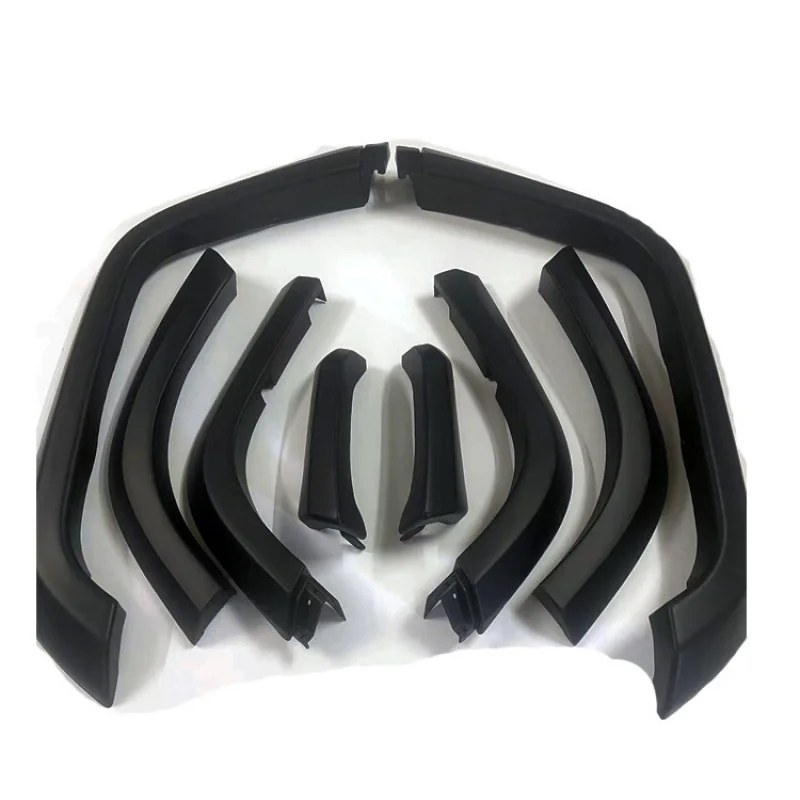 High Quality Long & Short Style Flares Mud Guards Anti Collision Trim LC75 Offroad Pickup Modification Parts 5