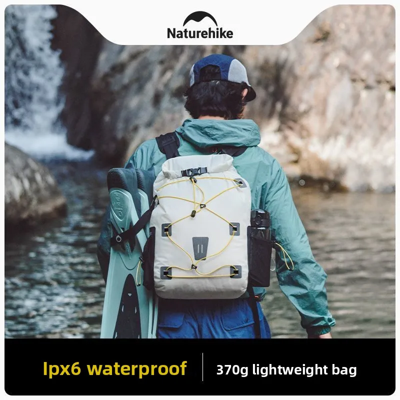 Naturehike Far Mountain Waterproof Backpack Outdoor Rafting Creek Trekking Mountaineering Backpack Diving Lightweight Bag