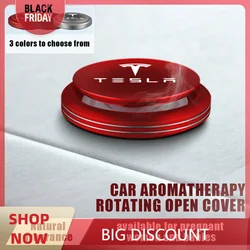 Car Aromatherapy Air Freshener Ornament Long Lasting Light Scent Decoration For Tesla Model 3 Model S Model X Model Y 2020 2021