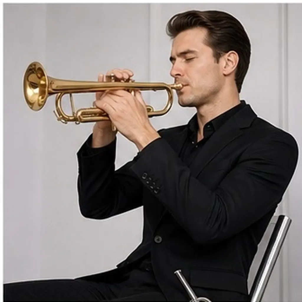 Golden 7C Copper Trumpet Mouthpiece High Precision Computer Lathe Work Perfect for King Trumpet Replacement