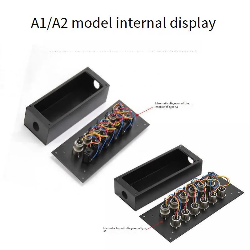 Wall Audio Junction Box Stage Recording Studio 2/4/6/8/10 Way XLR To 6.35mm Xlr 3-Core Jack Female To Male 86Wall Panel Junction