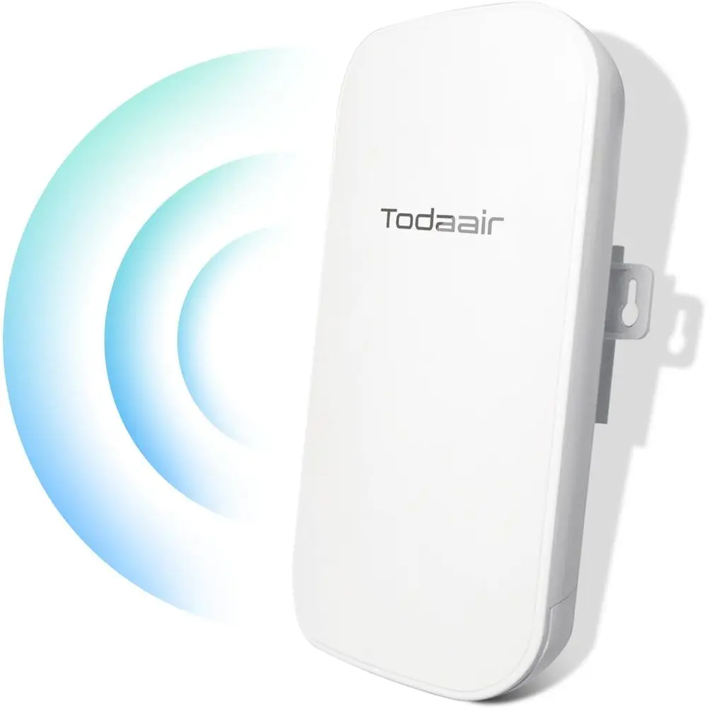 

Outdoor Dual Band WiFi Extender, IP65 Rated, Covers 3440 Sq. Ft., Supports Over 40 Devices