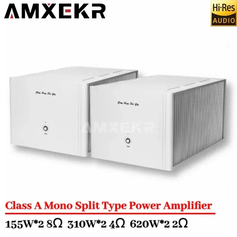 AMXEKR Eternal Sound X5 Flagship Mono High-power Split Class A High-fidelity HiFi Household Power Amplifier Post-amplifier Audio