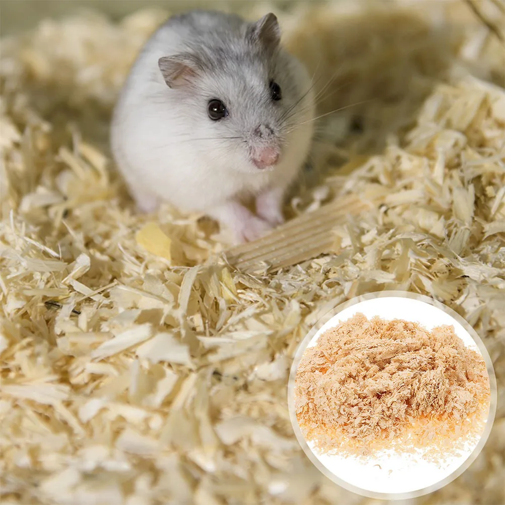 

Natural Wood Shavings 500g Absorbent Smell Control Bedding Hamsters Rabbits Gerbils Small Pets Soft Comfortable Nesting