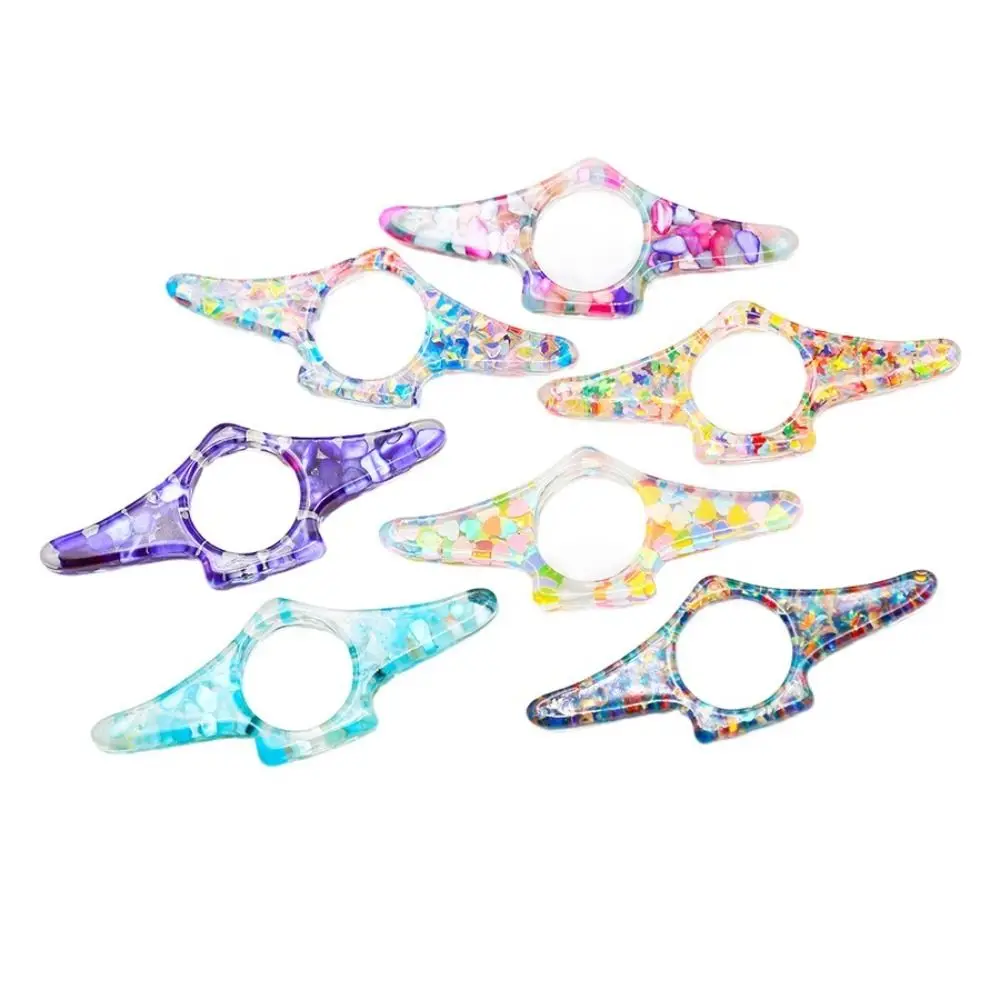 Convenient Creative Thumb Bookmark Convenient Plastic Book Page Holder One Hand Reading Book Page Marker School