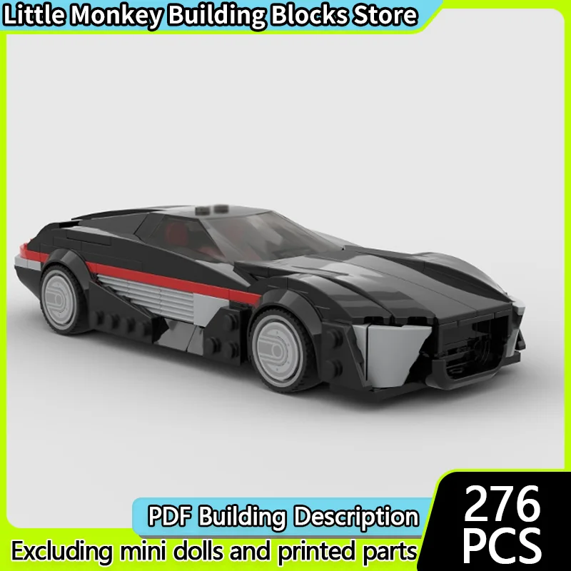 

Speed Racing Car Model MOC Building Bricks Top Tier Sports Car Modular Technology Children Holiday Gifts Assemble Toys Suit