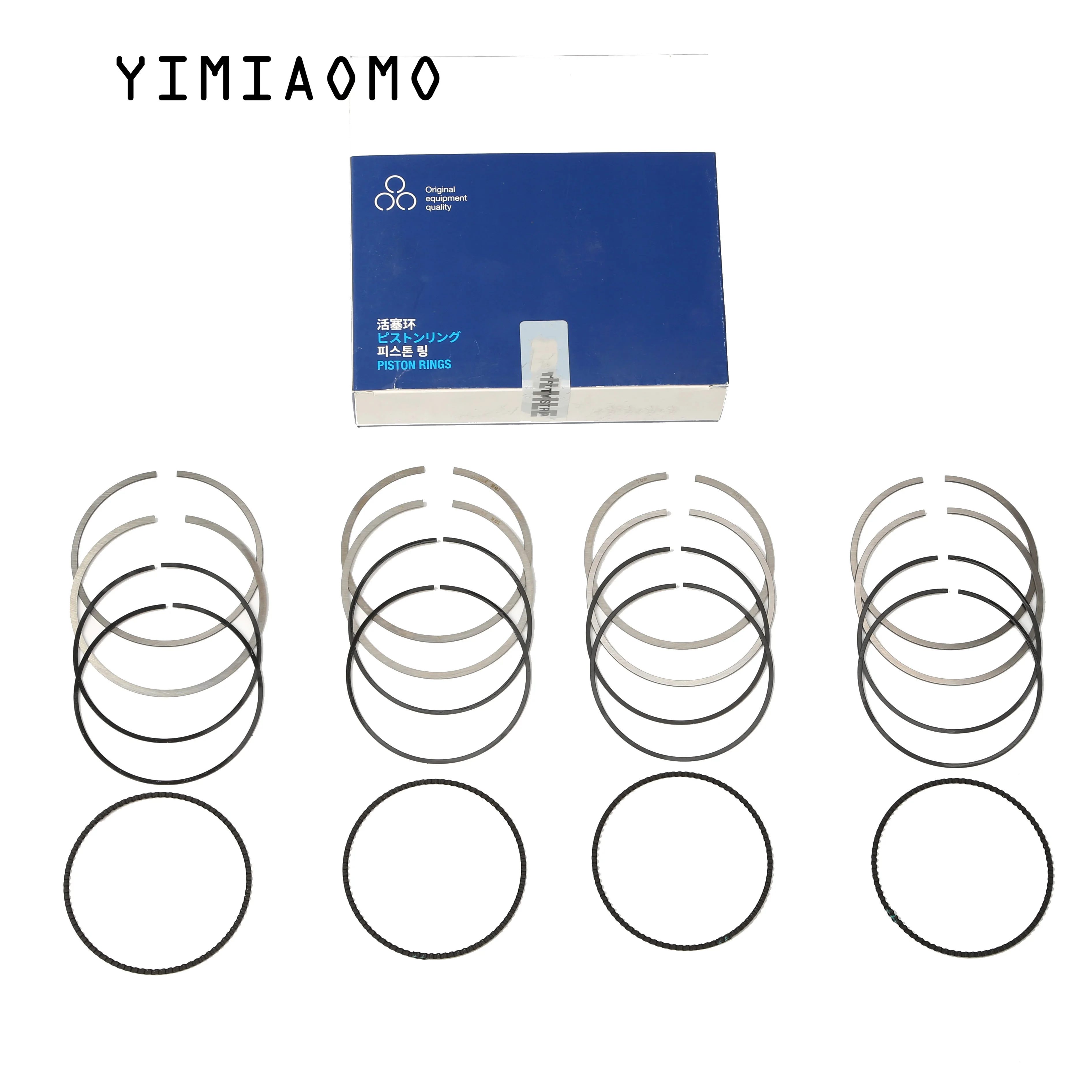 

036198151G Piston Rings For VW Golf Variant Jetta Passat Touran 2003-2008 1.6FSI BLF Audi A3 S3 Skoda Octavia 03C198151E