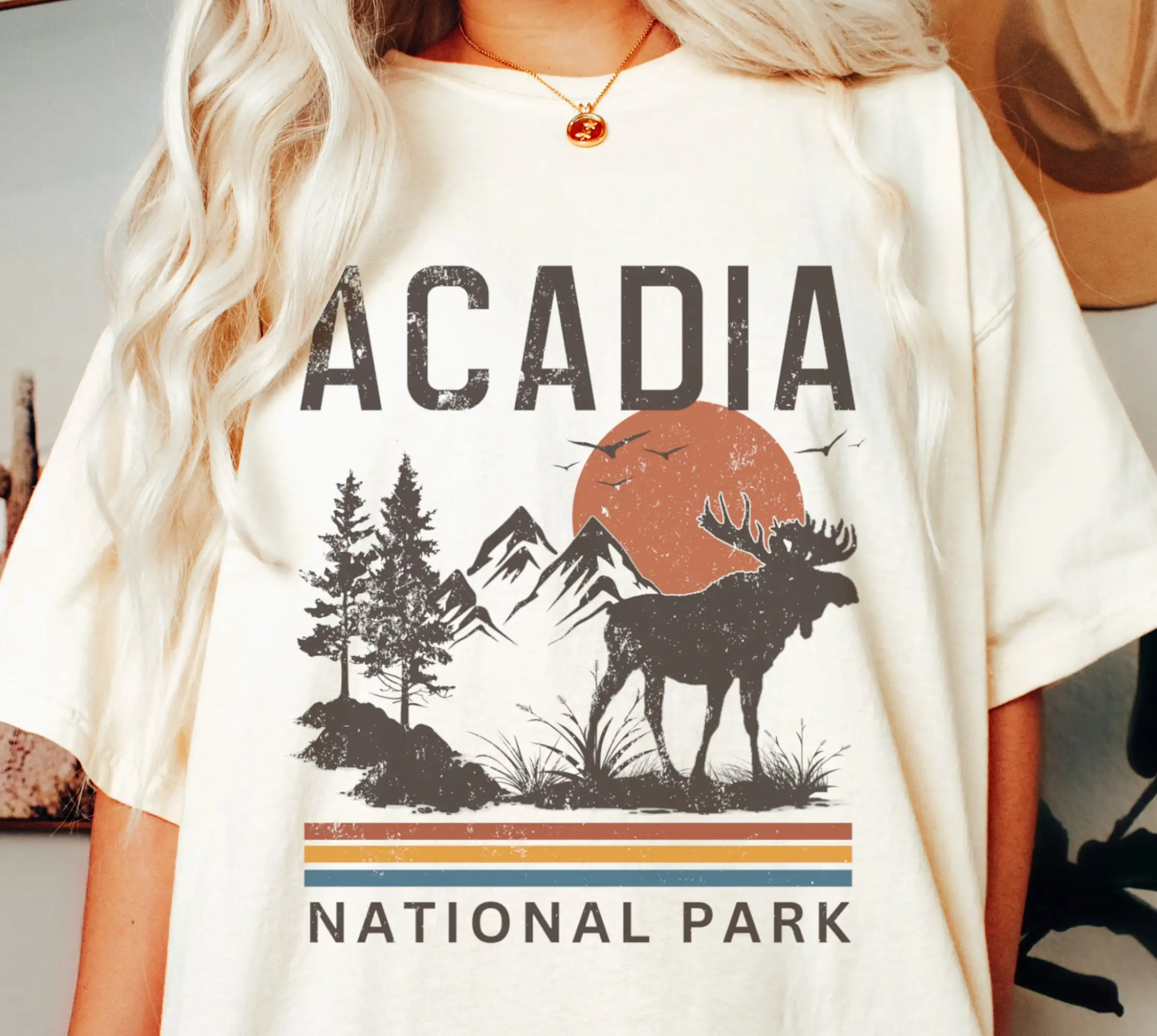 Acadia National Park T Shirt Maine