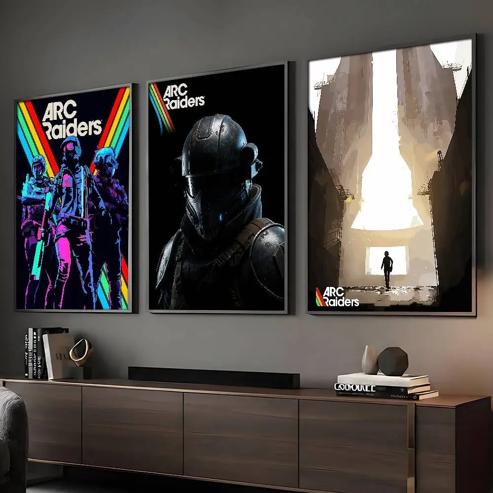 A-Arc R-Raiders Game Poster HD Art Sticky Wall Waterproof Home Living Room Bar Decoration