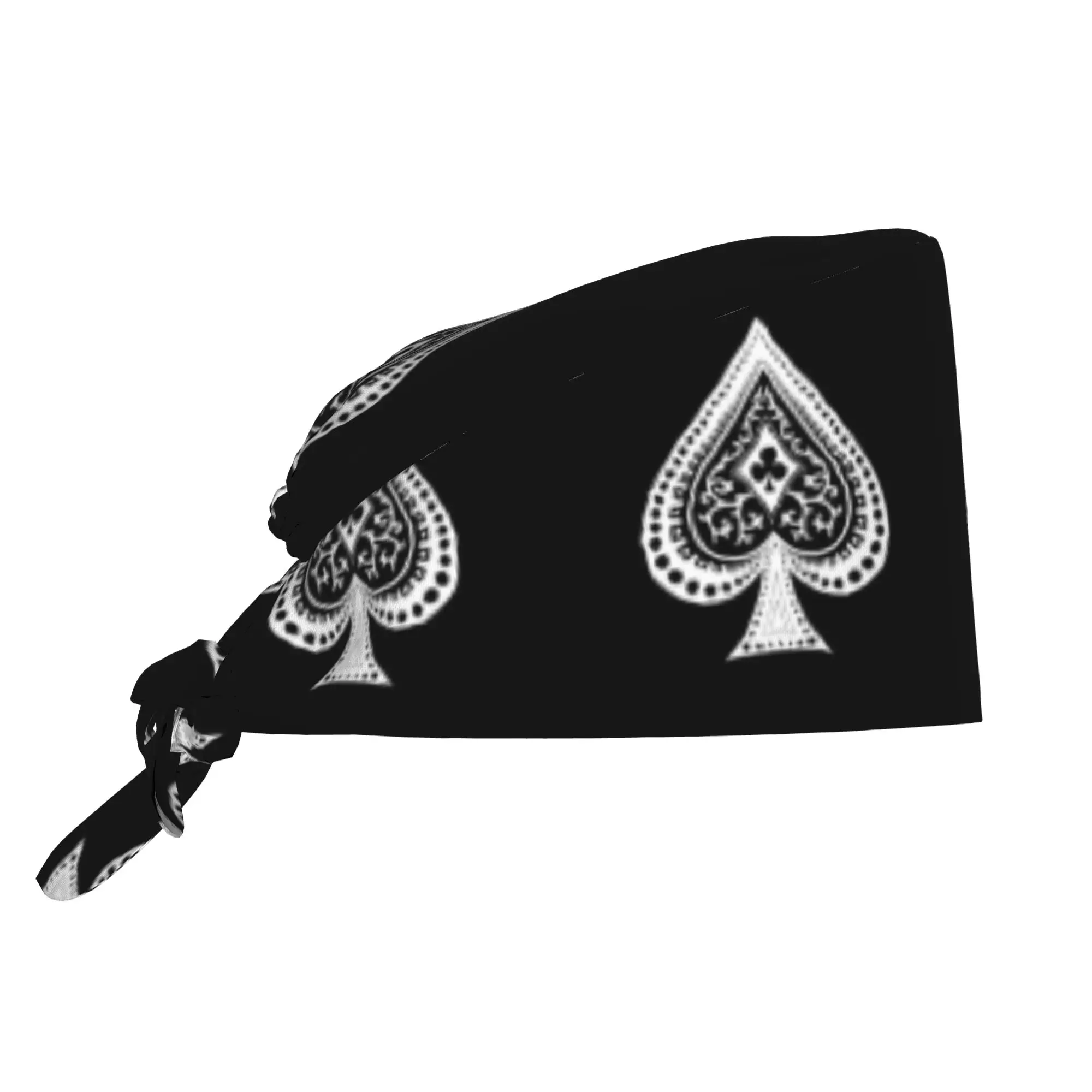 bone-cirurgico-unissex-personalizado-com-estampa-de-cartas-de-poker-bone-de-limpeza-e-trabalho-touca-de-enfermeira