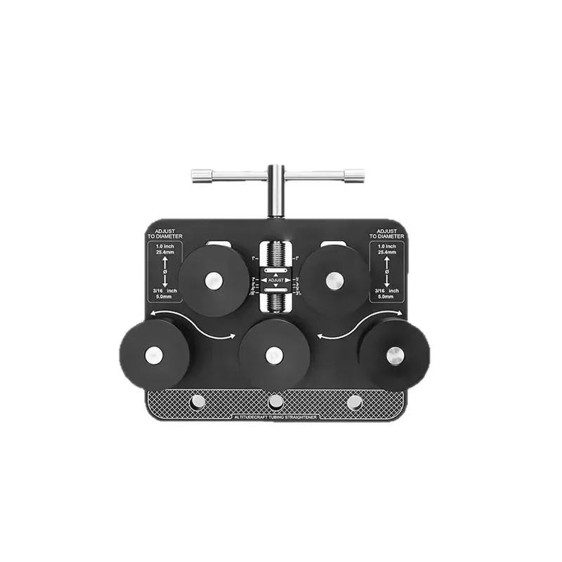 Pipe Straightener Tool Brake Line Repair Kit for 3/16 to 1.0 Inch Diameter Tubing Copper Aluminum Steel Wire Bender