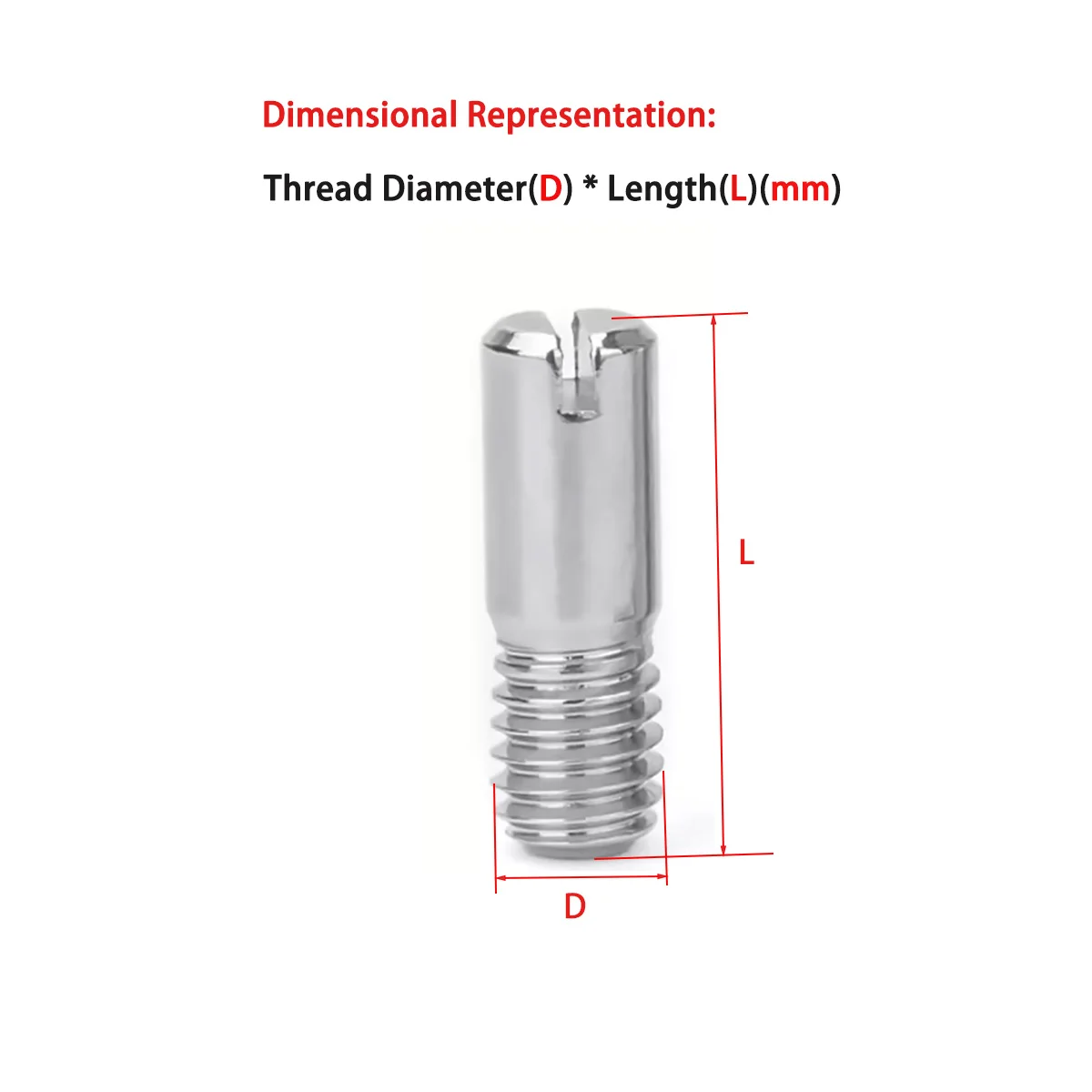 304 Stainless Steel Slotted Cylindrical Positioning Pin m2-m5