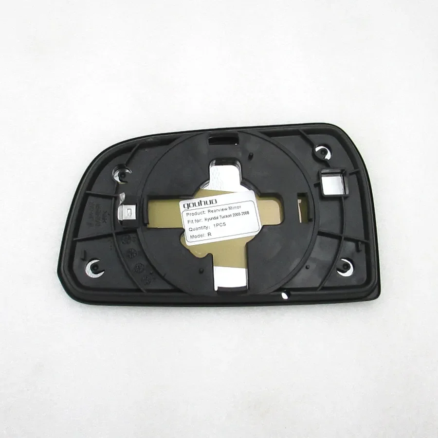 For Hyundai Tucson 2005 2006 2007 2008 Door Wing Rear View Mirrors Lenses Outer Rearview Side Mirror Glass Lens without Heating